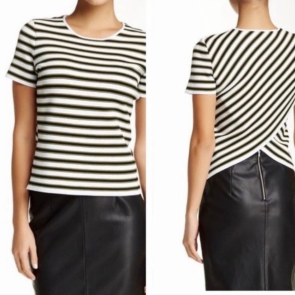 A.L.C. Dale Open Back Striped Top